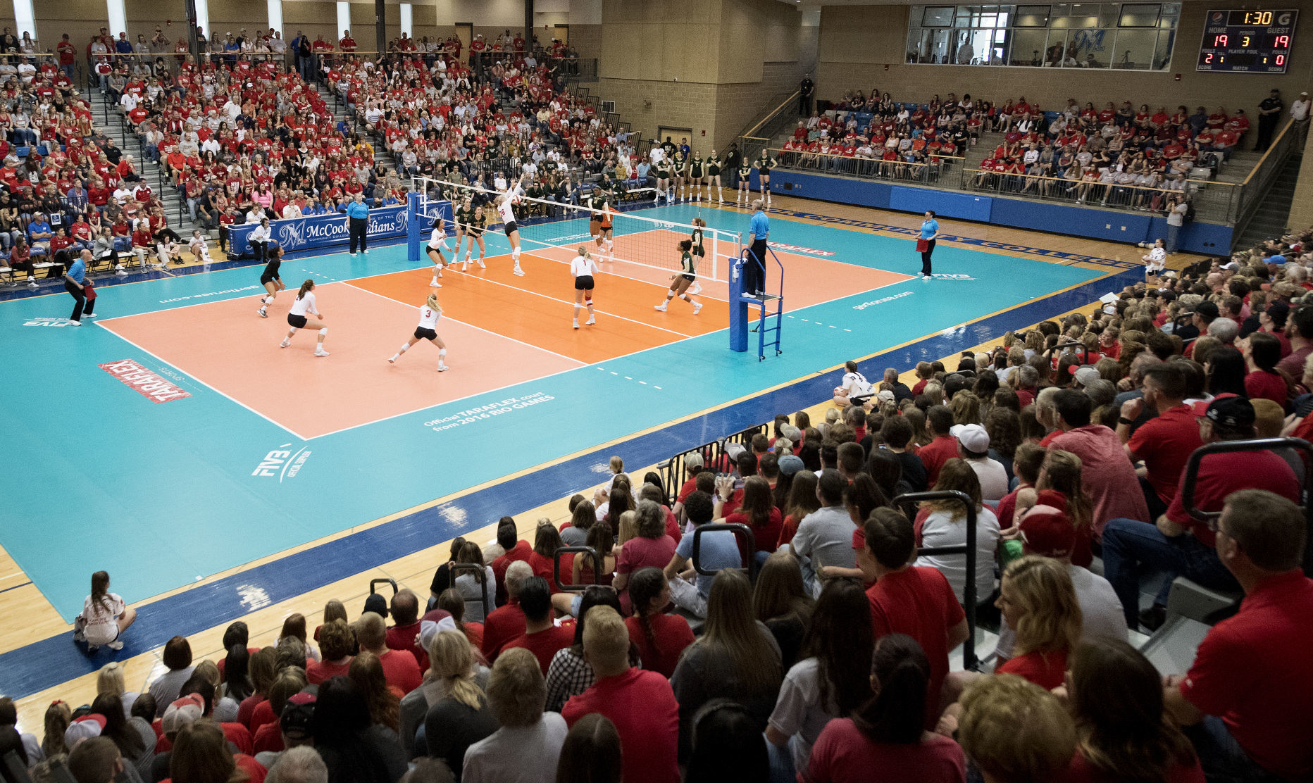 Nebraska Volleyball Spring Match, 4.20
